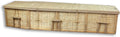 International Kent 6-Point Bamboo Coffin – Eco-Friendly Biodegradable Handcrafted Coffin for Green Burial or Cremation