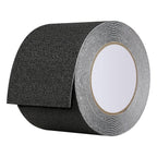 80-Grit PVC Anti-Slip Tape 35ft x 4in Black Aluminum Oxide Stair Treads