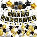 New Years Eve Party Supplies 2026, Pack of 70 | Happy New Years Decorations 2026, Hanging Swirls, PomPoms, NYE