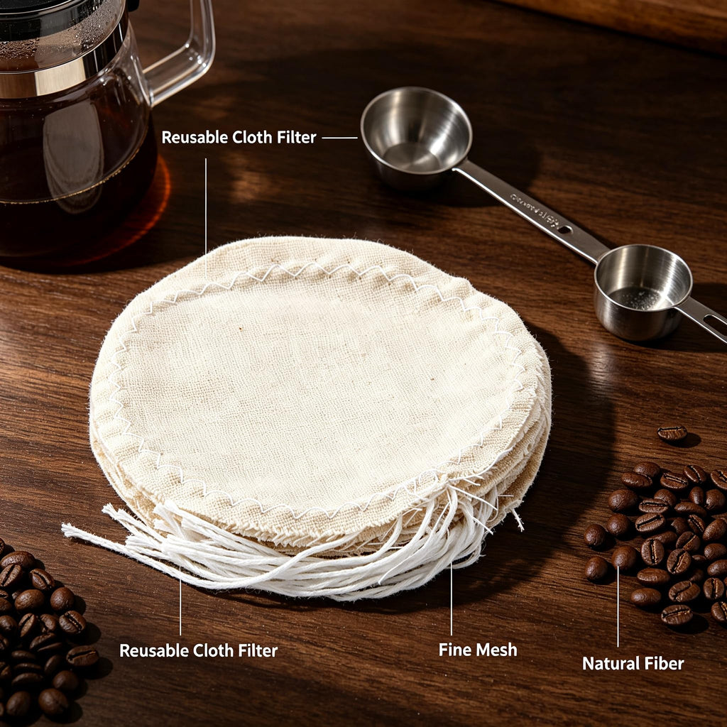 Coffee Syphon Cloth Replacement Filter for Hario Syphon