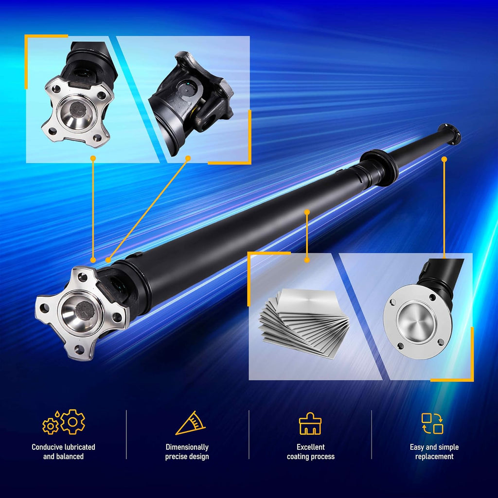 Rear Drive shaft Assembly Propeller Shaft 80.35''