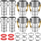 Innconee 4 Set 2 Inch Camlock Fittings Type C&E