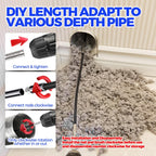 Dryer Vent Cleaner Kit - 15Ft Flexible Lint Brush for Deep Cleaning