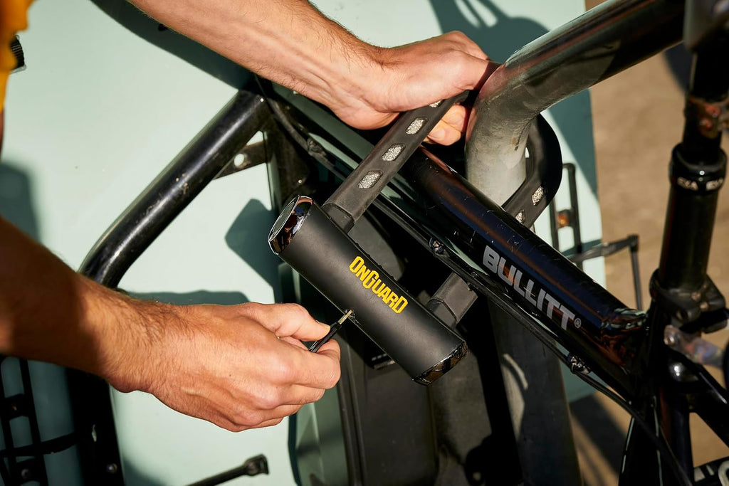 RockSolid U-Lock – 14 mm (0.55 in) Hardened Steel Bike Lock, 90 mm × 175 mm (3.55 in × 6.90 in) Interior Dimensions