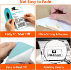 4"x6" Thermal Shipping Labels 1 Roll of 350 for Address Mailing Shipping