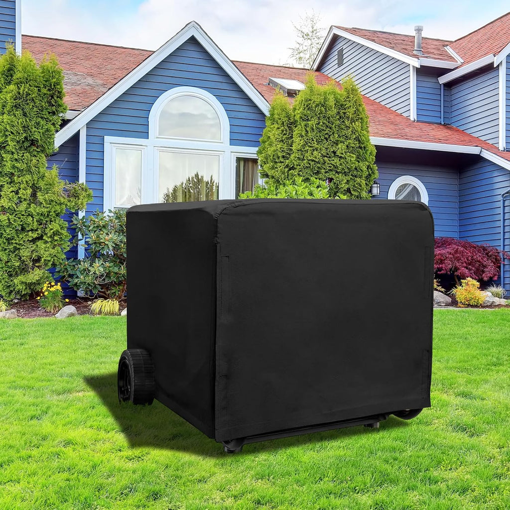Universal Waterproof Generator Cover, 600D Heavy Duty Small Outside Equipment Cover for Champion,Predator,Wen,BILT