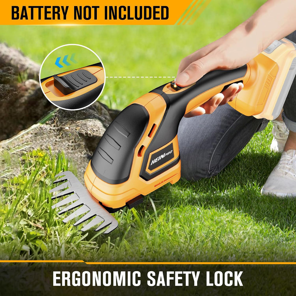 Cordless Hedge Trimmer Compatible with DEWALT 20V MAX Battery | Electric Hedge Trimmer Cordless Grass Trimmer, Bush