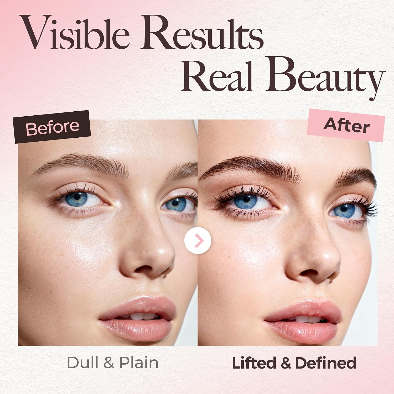 Lash Lift and Eyebrow Kit, Professional Eyelash Perm Kit and Eyelash & Eyebrow Set Quick Lifting & Voluminous