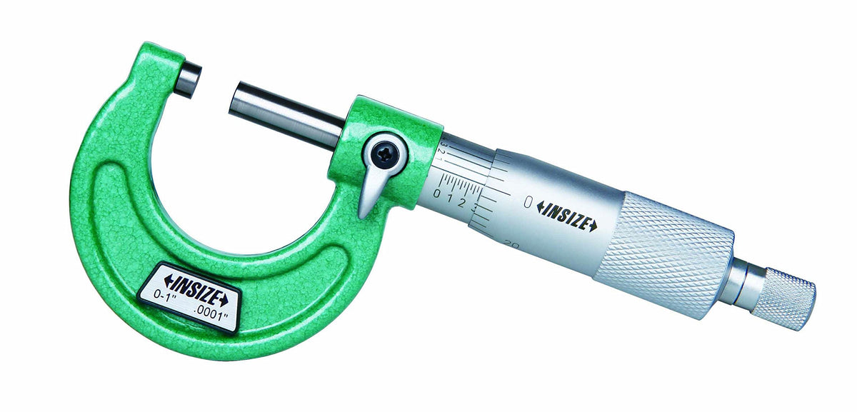 INSIZE 3203-8A Outside Micrometer, 7" - 8", Graduation .0001"