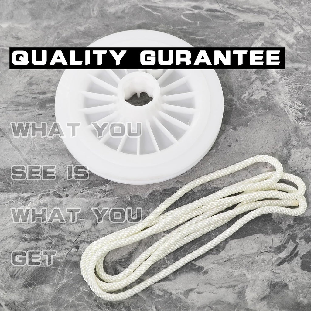 295871 Recoil Starter Pulley Compatible with Briggs & Stratton