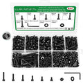 631PCS M3 Hex Socket Screw Assortment Kit, M3 x 6/8/10/12/16/20mm