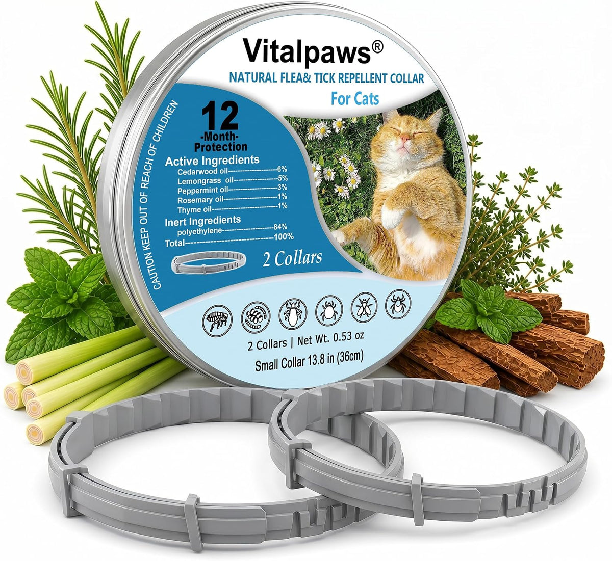Flea and Tick Collar for Cats