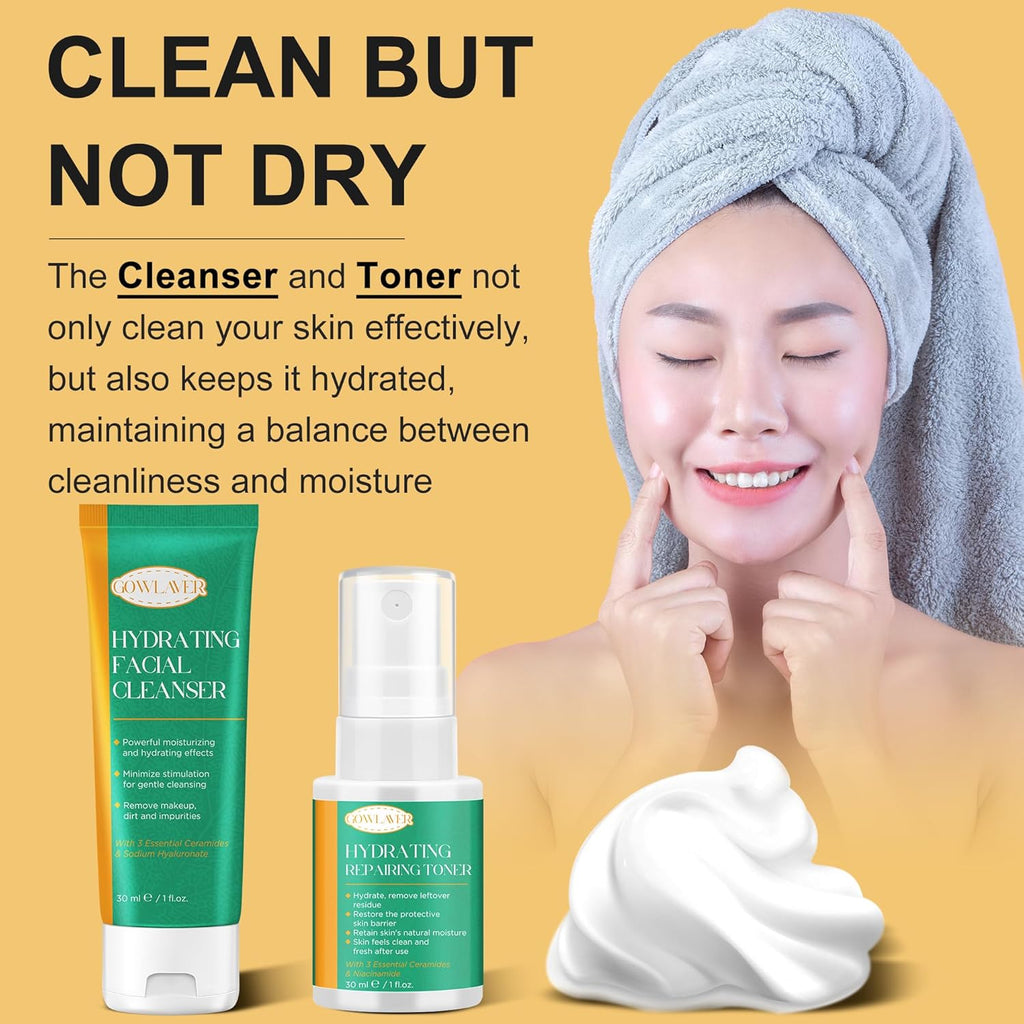 Lifting & Firming Anti-Aging Skin Care Set Kit for Women Teens,Niacinamide Retinol Serum,Hyaluronic Acid
