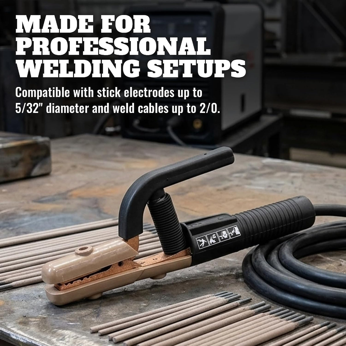 Electrode Holder A-732 Compatible with Tweco 300 Amps Stinger