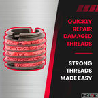 E-Z LOK Thread Insert, M12-1.75 Internal, 0.75-10 External, 5 ct