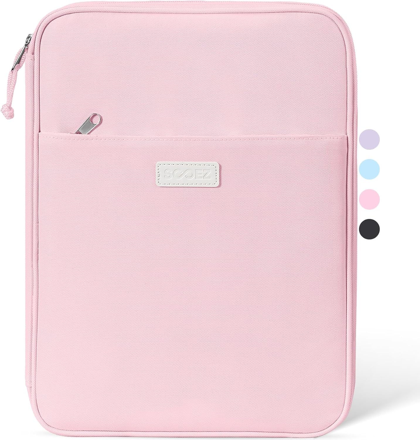 Zipper Binder Bag, 1 Inch Binders 3 Ring O-Ring, 5-Tab Divider Folder | Expanding File Folder, 500-Sheet Capacity