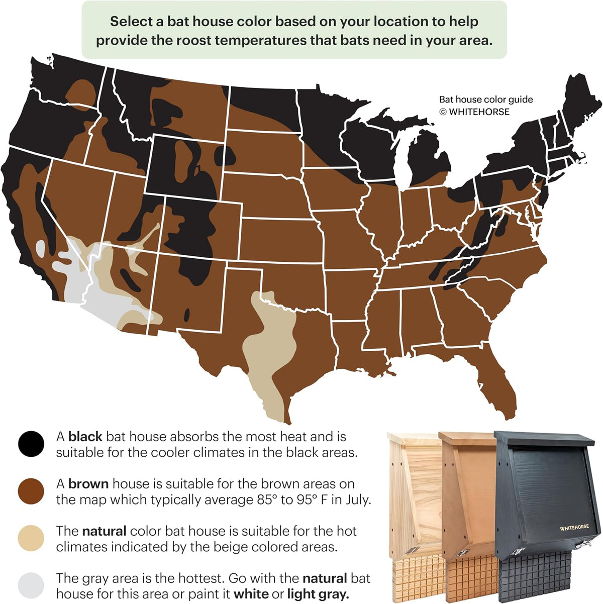 4-Compartment Bat House - A Premium Cedar Bat Box that is Built to Last - Enjoy a Healthier Yard with Fewer Mosquitos