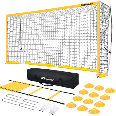 Soccer Goal for Backyard 12x6FT Portable Goal with Training Kit