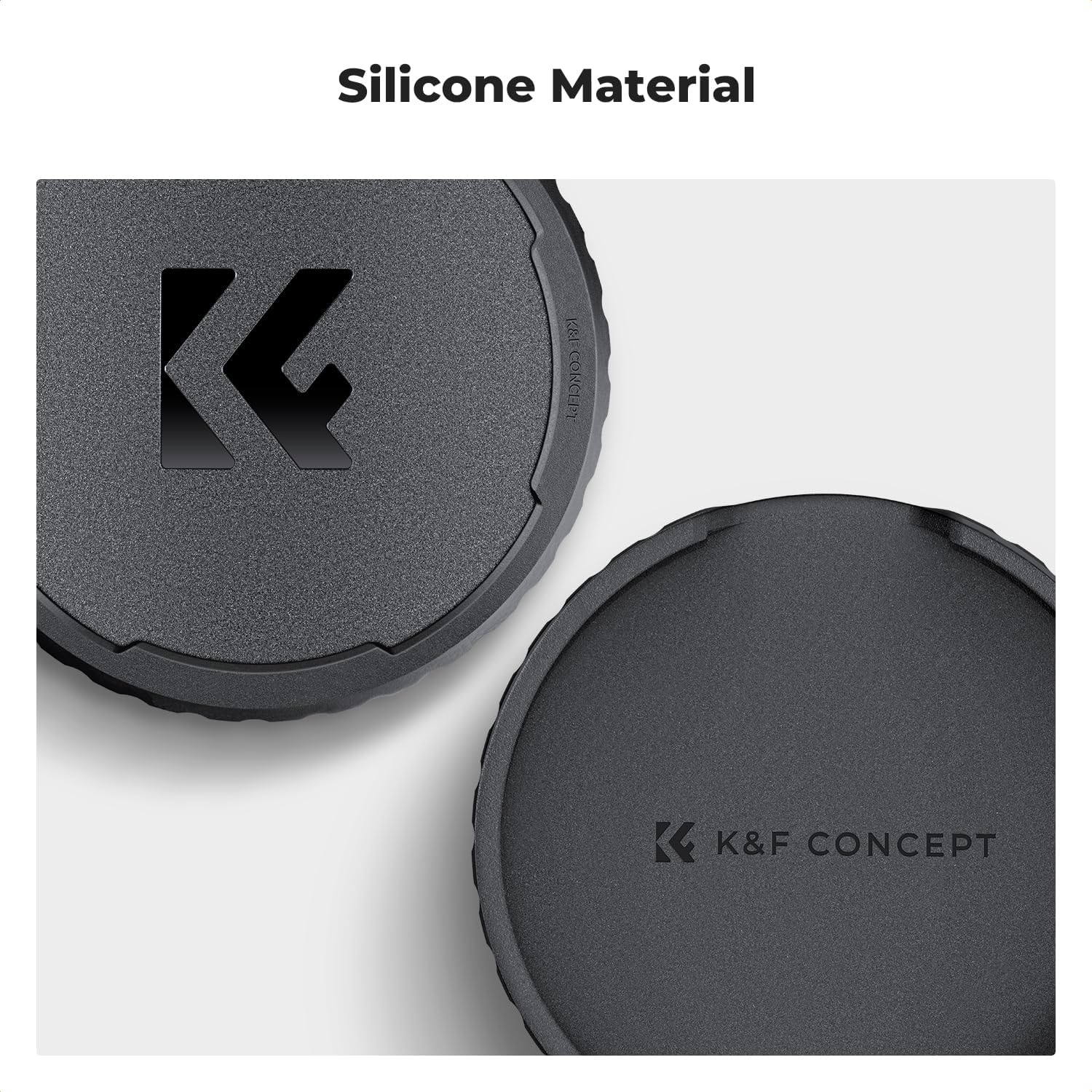 67mm Variable ND Lens Filter Cap TPU Filter Cap | Only for K&F 67mm Adjustable Neutral Density Filter-FP714