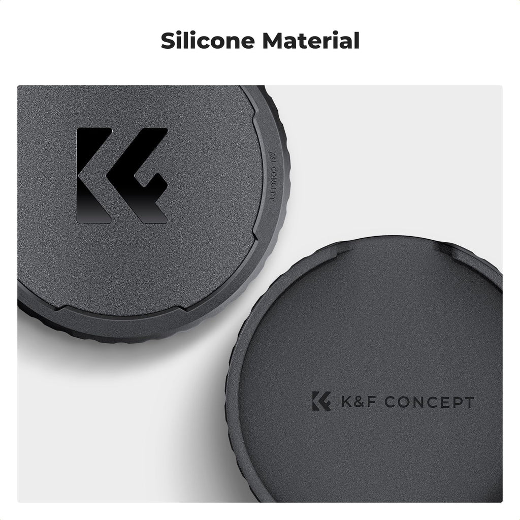 67mm Variable ND Lens Filter Cap TPU Material Filter Cap Only for K&F 67mm Adjustable Neutral Density Filter