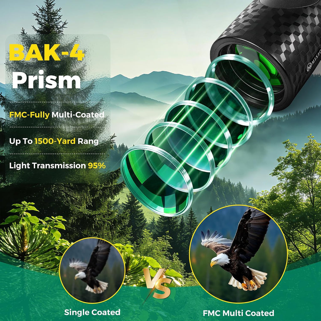 15x56 Monocular Telescope High Power Monoculars High Definition