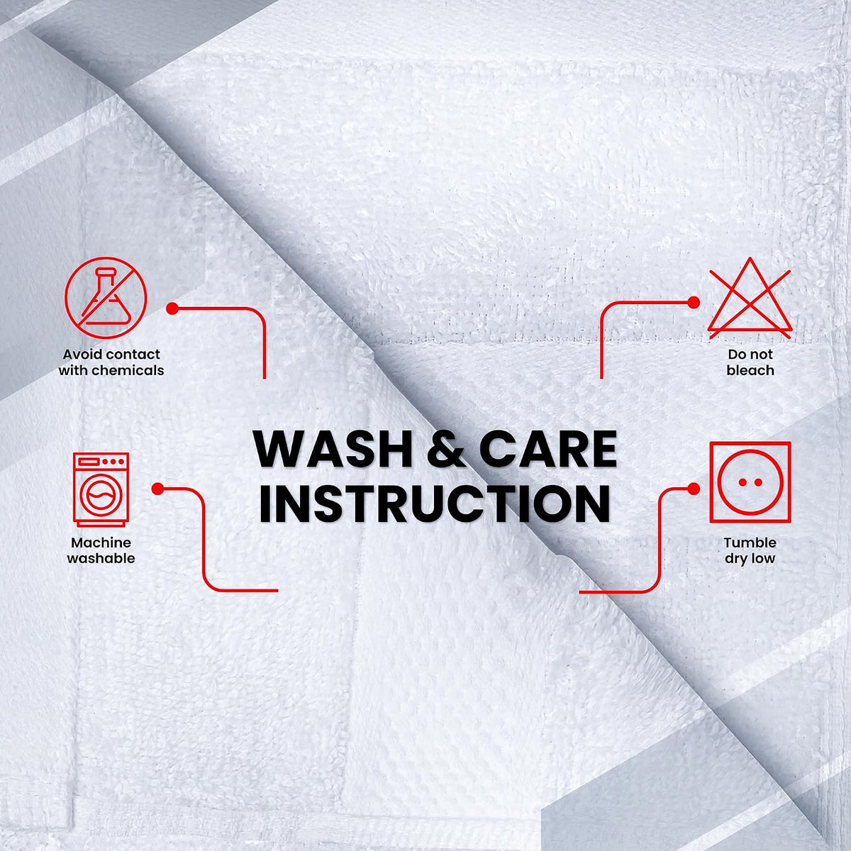 100% Cotton Luxury Wash Cloths for Showering - 12 Pack | Washcloths [13x13] - Soft and Absorbent Face Towels for