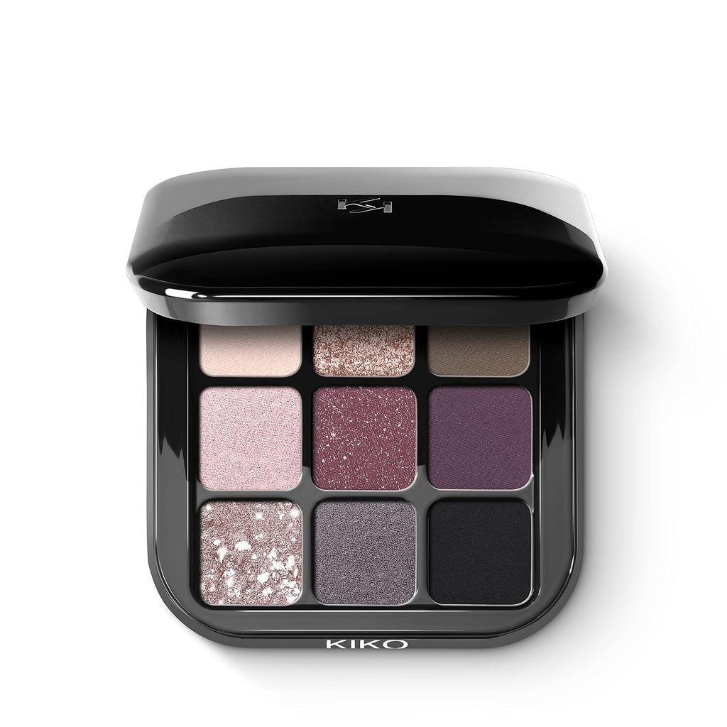 Glamour Multi Finish Eyeshadow Palette | 9 Eyeshadows In Different Finishes