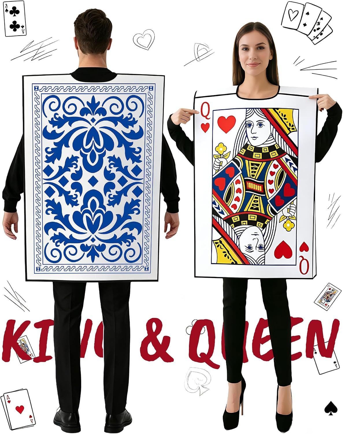 Couples Halloween Costumes 2026 for Adults, Funny Couples Matching Costume
