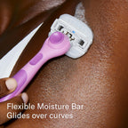 Moisture Plus Razor Blades for Women - 6 Count