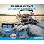 Quicksilver 10W-30 Oil Change Kit for Mercury/Mariner 150hp Outboards