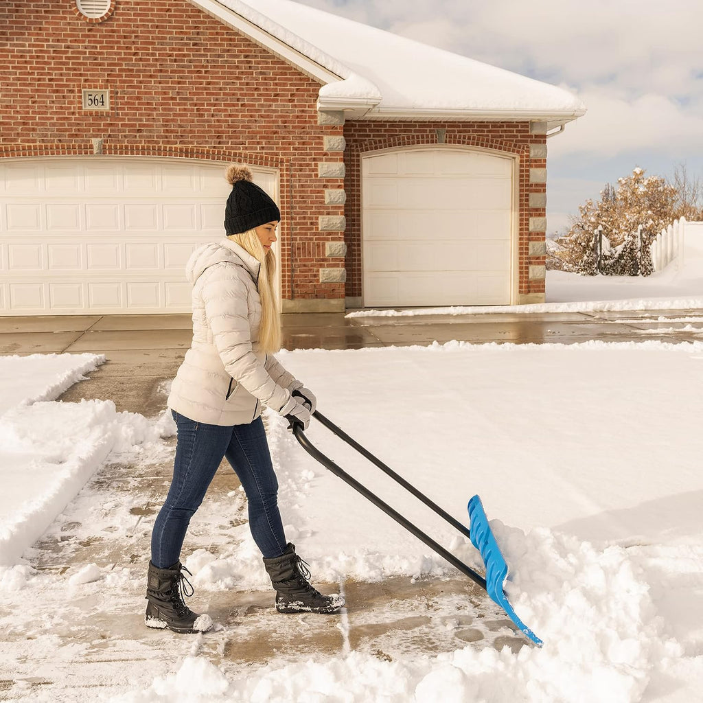Snow Pusher, 42” Heavy Duty Snow Plow Shovel