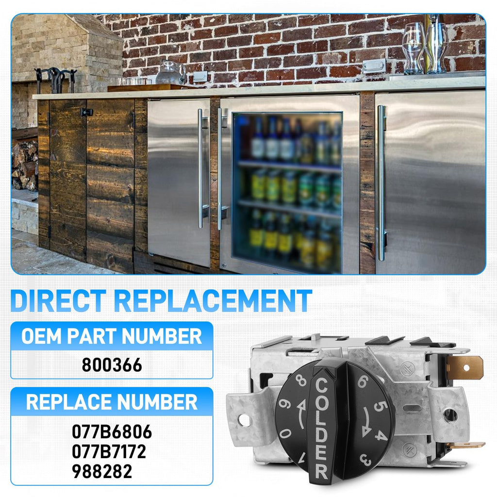 Sejaede 800366 Temperature Control Kit Compatible with True Refrigeration