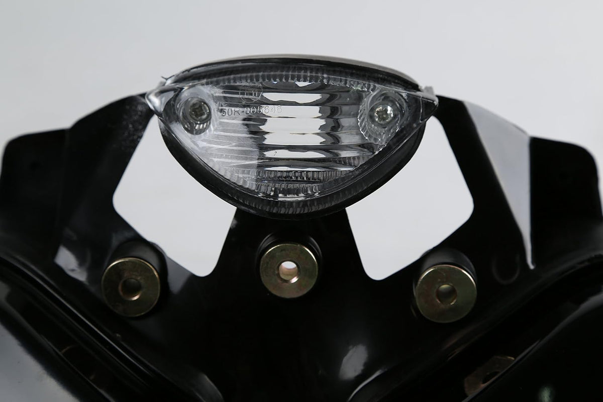 XFMT Motorcycle Headlight Head Light Lamp Assembly Compatible with 2003-2006 Honda CBR 600RR 2004 2005