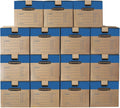 15-Pack Medium Prime HD Moving Boxes with Reinforced Handles