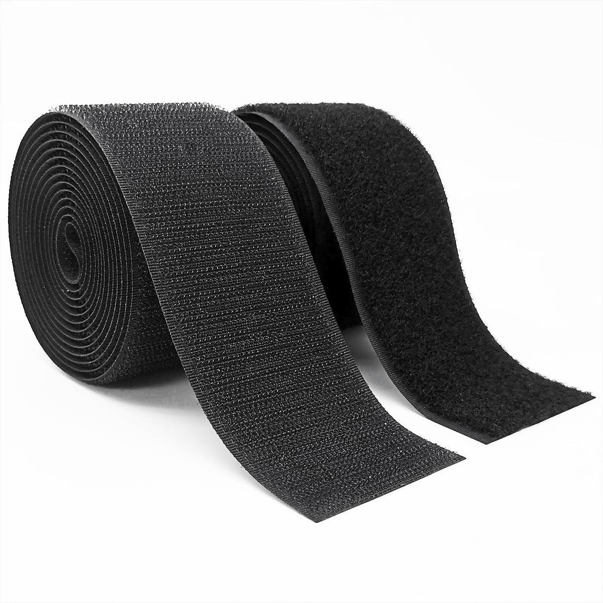 Sew On Hook and Loop Strips, Strong Grip, 2'' x 6'