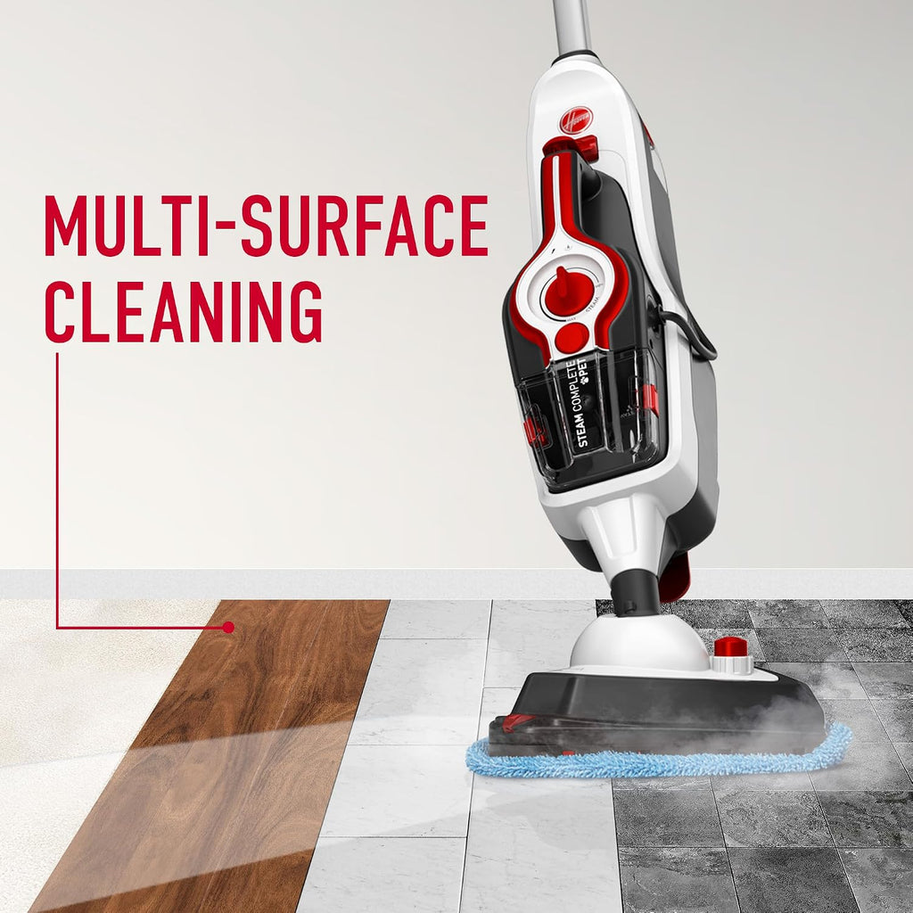 Steam Complete Pet Steam Mop, Hard Floor Cleaner Machine | 10-in-1 Multipurpose Cleaner Machine, Removable Handheld