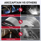 ARCCAPTAIN Flux Core Welding Wire E71T-GS .035" 2LB x 1