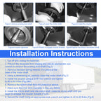 for Coats Wheel Balancer 28mm to 40mm Shaft Conversion Complete Kit
