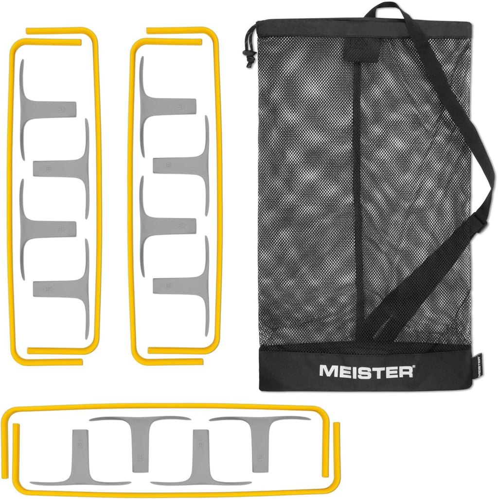 ZoomFlex Agility Hurdles w/Carry Bag - Flex-Safe Modular Speed Training