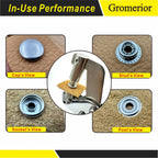 Snap Button Kit with Case, 100 Sets 15mm Stainless Steel Snaps