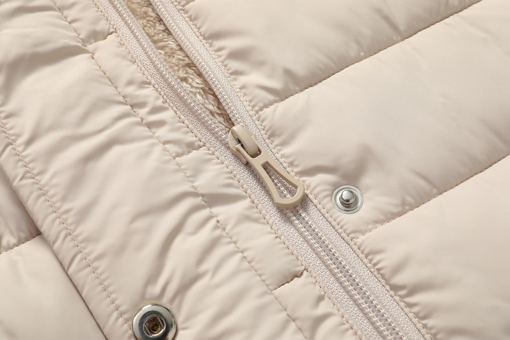 Girls Long Puffer Winter Coat Kid's Removable Hood Parka Jacket | Waterproof Polyester Outer, Soft Fleece Lined