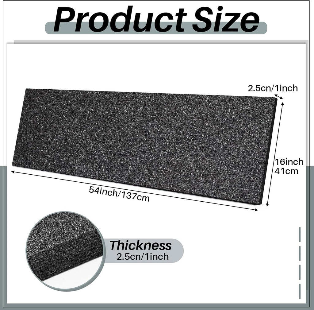 54 X 16 X 1 Inch Polyethylene Foam Sheet for Gun Case
