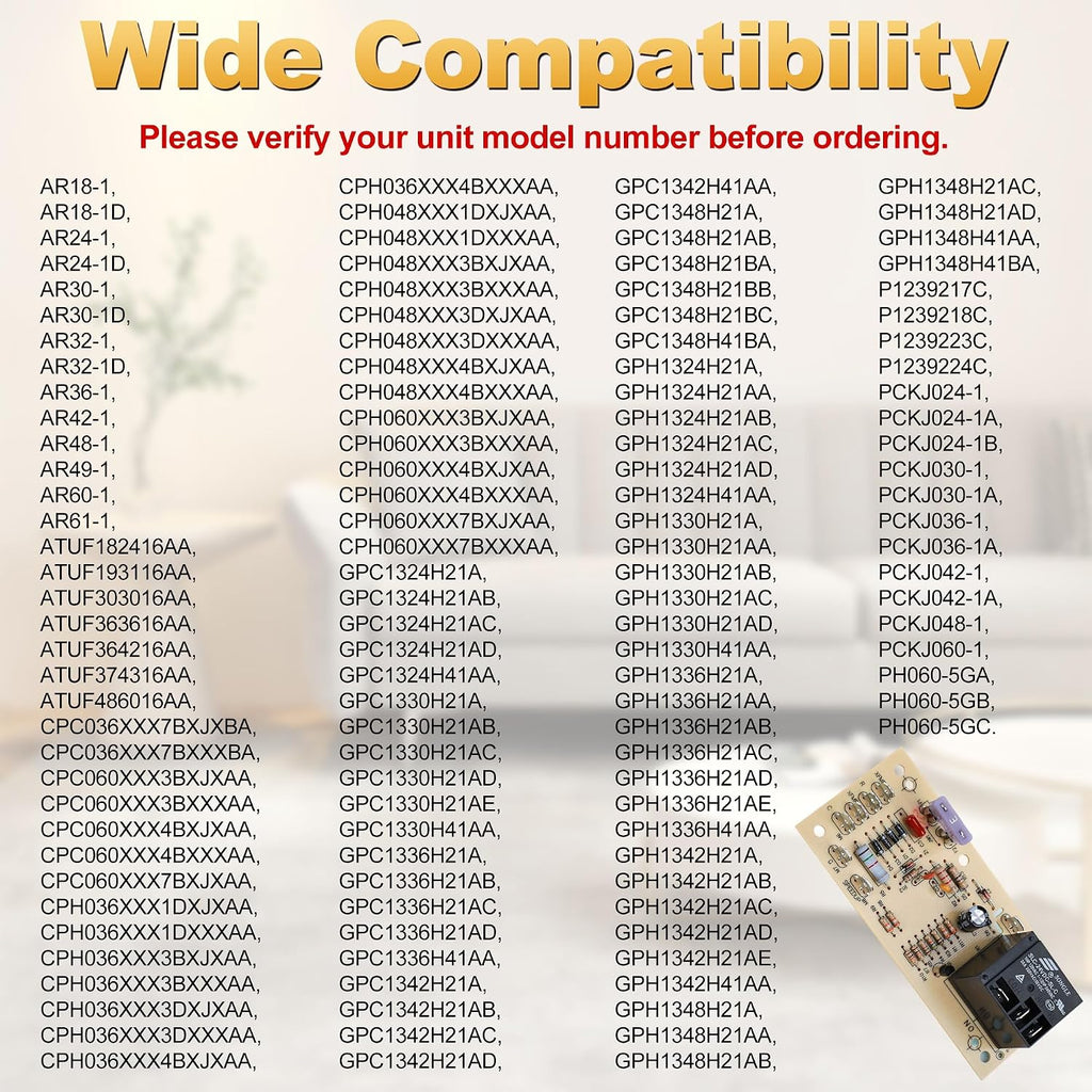 PCBFM103S for Goodman AC Control Board, Fan Control Module