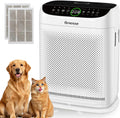 Air Purifiers for Home Pets Large Room Up to 3000 Ft²,HEPA Air Cleaner with Washable Double-Side Filter, PM2.5 Air