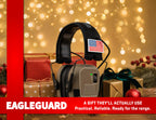 Shooting Ear Protection Earmuffs, AAA Battery, Flat Dark Earth