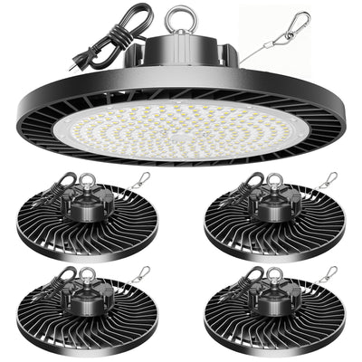 350W UFO LED High Bay Light, 52500LM 5000K Commercial Bay Lighting