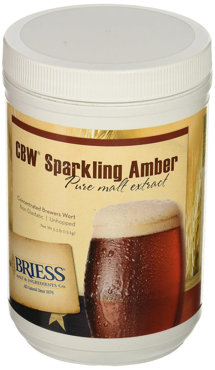 1247 Sparkling Amber Malt Extract, 3.3lb,Beige