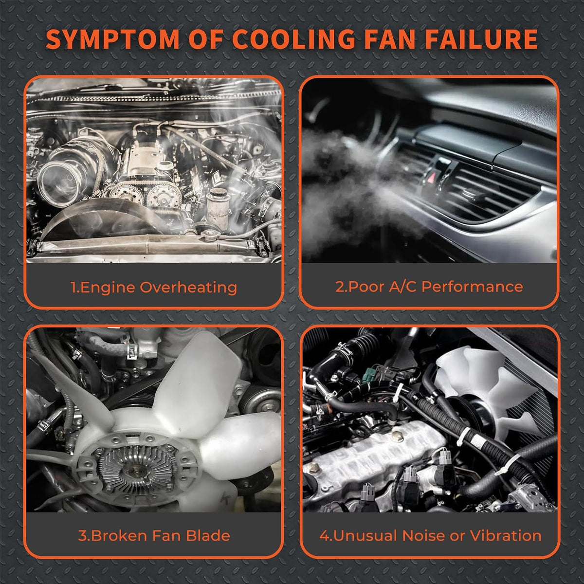labwork Radiator Cooling Fan Replacement for Hyundai Elantra 2011-2013