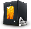 3D Printer Enclosure with Ventilation Kit & LED Lighting– Thermal Insulation Cover & Fume Extraction Tent for