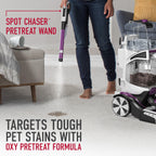 SmartWash Pet Automatic Carpet Cleaner Machine with Spot Chaser Wand
